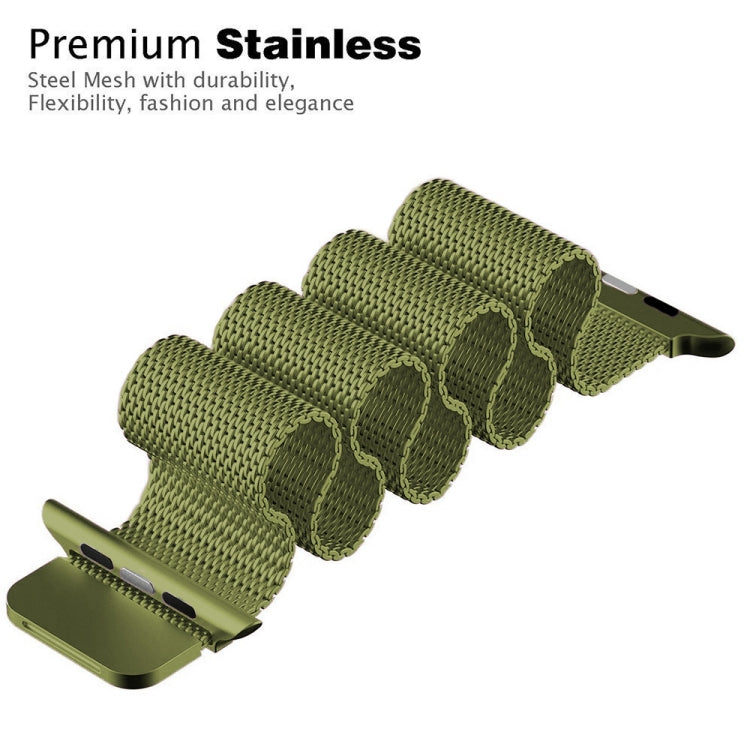 Milanese Stainless Steel Watch Band For Apple Watch Ultra 49mm&Watch Ultra 2 49mm / Series 9&8&7 45mm / SE 3&SE 2&6&SE&5&4 44mm / 3&2&1 42mm(Brown) - free shipping - PMC TechLife - Order now!