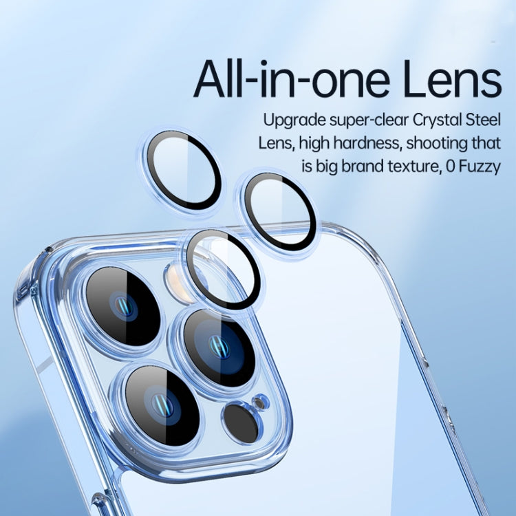 For iPhone 13 Pro SULADA Crytal Steel Series Diamond Glass + TPU Phone Case (Transparent) - iPhone 13 Pro Cases by SULADA | Online Shopping South Africa | PMC TechLife