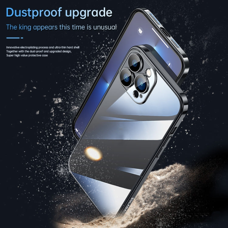 For iPhone 12 SULADA JINGJIA Series Lens Protector PC Phone Case(Silver) - free shipping - PMC TechLife - Order now!