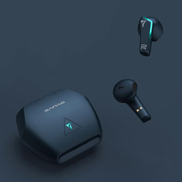 Sanag Xpro Stereo Noise Reduction Wireless Bluetooth Game Headset(Blue) - Bluetooth Earphone by Sanag | Online Shopping South Africa | PMC Jewellery