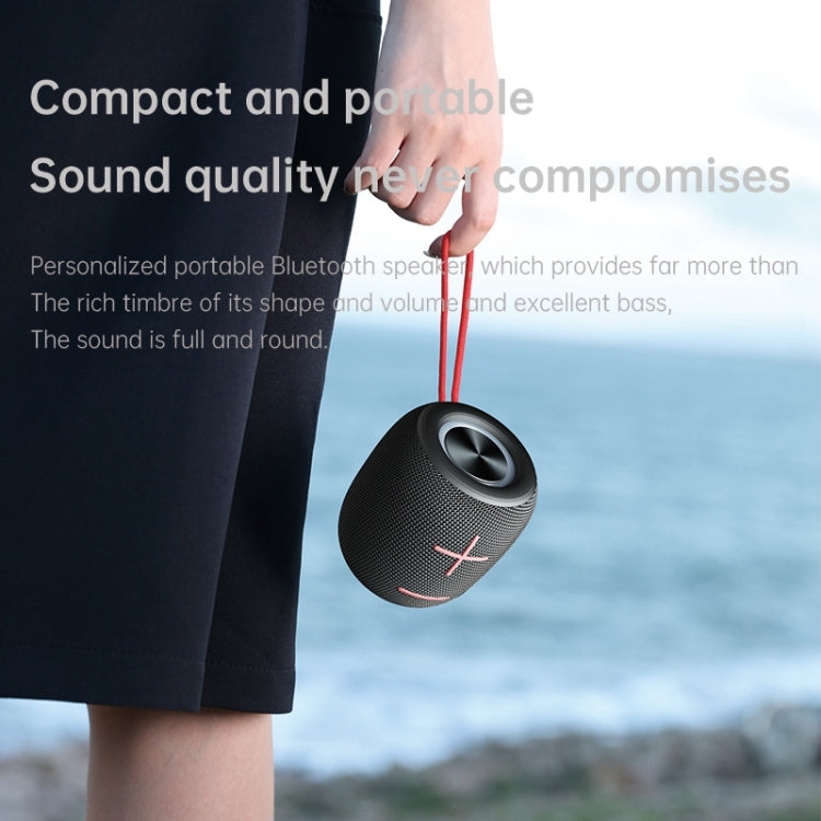 Sanag M11 IPX7 Waterproof Outdoor Portable Mini Bluetooth Speaker(Red) - Mini Speaker by Sanag | Online Shopping South Africa | PMC Jewellery