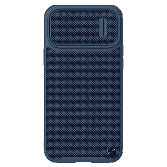 For iPhone 13 Pro Max NILLKIN 3D Textured Nylon Fiber TPU + PC Phone Case (Blue) - iPhone 13 Pro Max Cases by NILLKIN | Online Shopping South Africa | PMC Jewellery