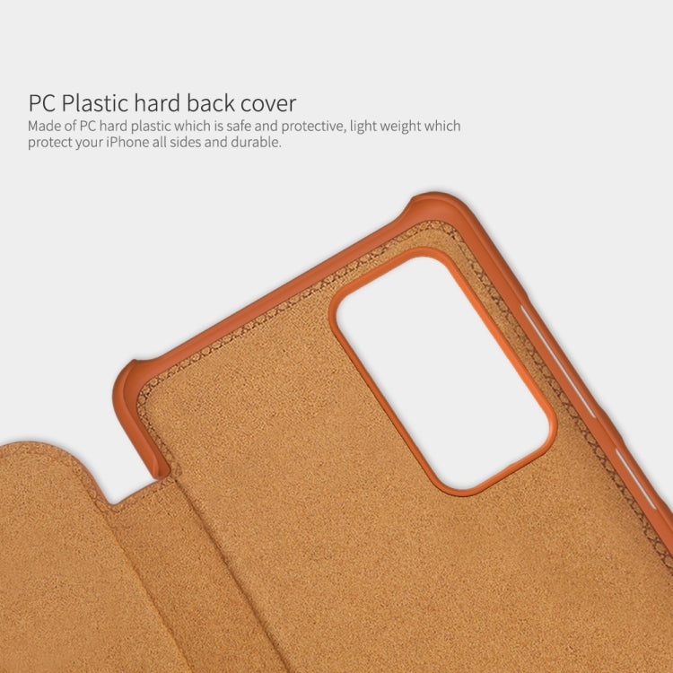 For Xiaomi Redmi Note 11T Pro/11T Pro+ 5G/Poco X4 GT 5G NILLKIN QIN Series Crazy Horse Texture Leather Phone Case(Black) - Xiaomi Cases by NILLKIN | Online Shopping South Africa | PMC TechLife | Buy Now Pay Later Mobicred
