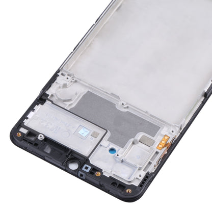 For Samsung Galaxy M32 SM-M325 Front Housing LCD Frame Bezel Plate - Frame Bezel Plate by PMC Jewellery | Online Shopping South Africa | PMC Jewellery