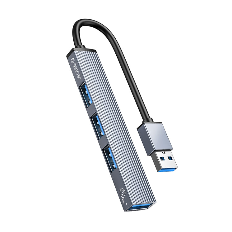ORICO AH-A13 USB 3.0 x 1 + USB 2.0 x 3 to USB 3.0 HUB Adapter(Space Gray) - USB 3.0 HUB by ORICO | Online Shopping South Africa | PMC TechLife | Buy Now Pay Later Mobicred