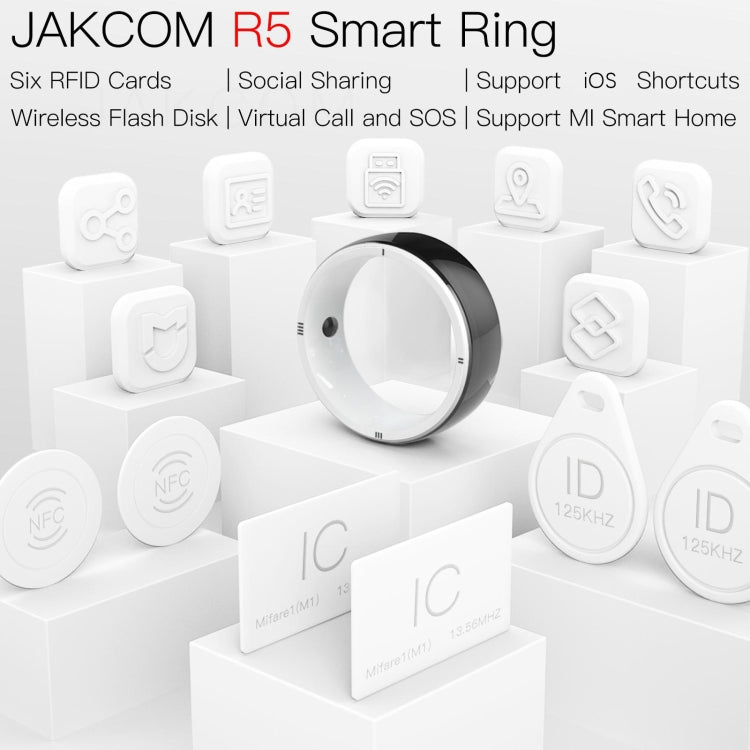 JAKCOM R5 Smart Ring Multifunction Smart Wear Ring, Size:M - free shipping - PMC TechLife - Order now!