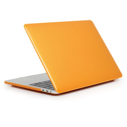 For MacBook Air 13.6 inch A2681 2022 Laptop Crystal Style Protective Case(Orange) - MacBook Air Cases by PMC Jewellery | Online Shopping South Africa | PMC Jewellery