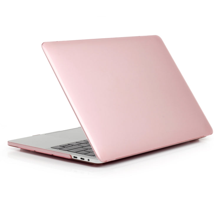 For MacBook Air 13.6 inch A2681 2022 Laptop Crystal Style Protective Case(Pink) - MacBook Air Cases by PMC TechLife | Online Shopping South Africa | PMC TechLife