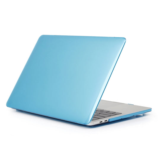 For MacBook Air 13.6 inch A2681 2022 Laptop Crystal Style Protective Case(Water Blue) - MacBook Air Cases by PMC Jewellery | Online Shopping South Africa | PMC Jewellery