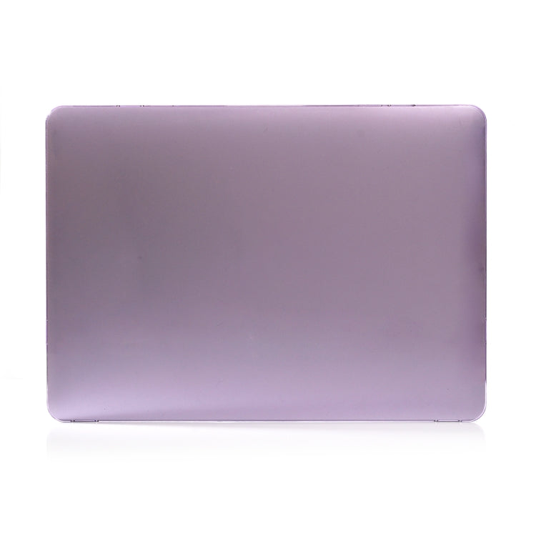 For MacBook Air 13.6 inch A2681 2022 Laptop Crystal Style Protective Case(Purple) - MacBook Air Cases by PMC TechLife | Online Shopping South Africa | PMC TechLife