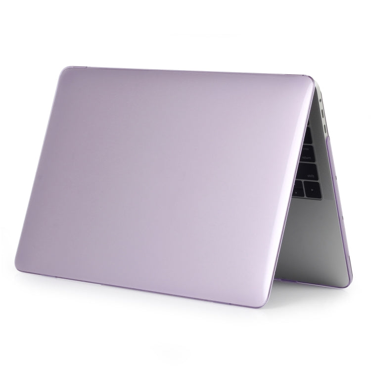 For MacBook Air 13.6 inch A2681 2022 Laptop Crystal Style Protective Case(Purple) - MacBook Air Cases by PMC Jewellery | Online Shopping South Africa | PMC Jewellery