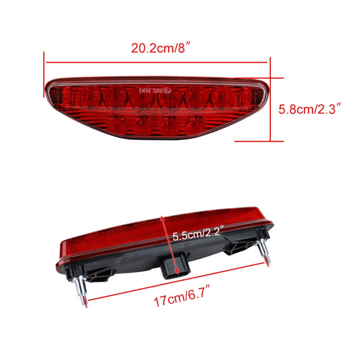 ATV Tail Light DC12V for Honda TRX 450R 2006-2009 / TRX450ER 2006-2014(Red) - Signal Lights by PMC Jewellery | Online Shopping South Africa | PMC Jewellery