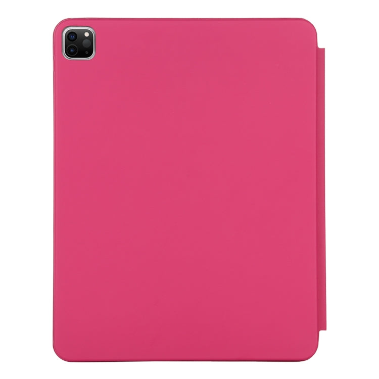 For iPad Pro 11 2022 / 2021 / 2020 3-fold Horizontal Flip Smart Leather Tablet Case with Sleep / Wake-up Function & Holder(Rose Red) - iPad Pro 11 (2022/2021) Cases by PMC Jewellery | Online Shopping South Africa | PMC Jewellery