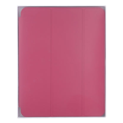 For iPad Pro 11 2022 / 2021 / 2020 3-fold Horizontal Flip Smart Leather Tablet Case with Sleep / Wake-up Function & Holder(Rose Red) - iPad Pro 11 (2022/2021) Cases by PMC Jewellery | Online Shopping South Africa | PMC Jewellery