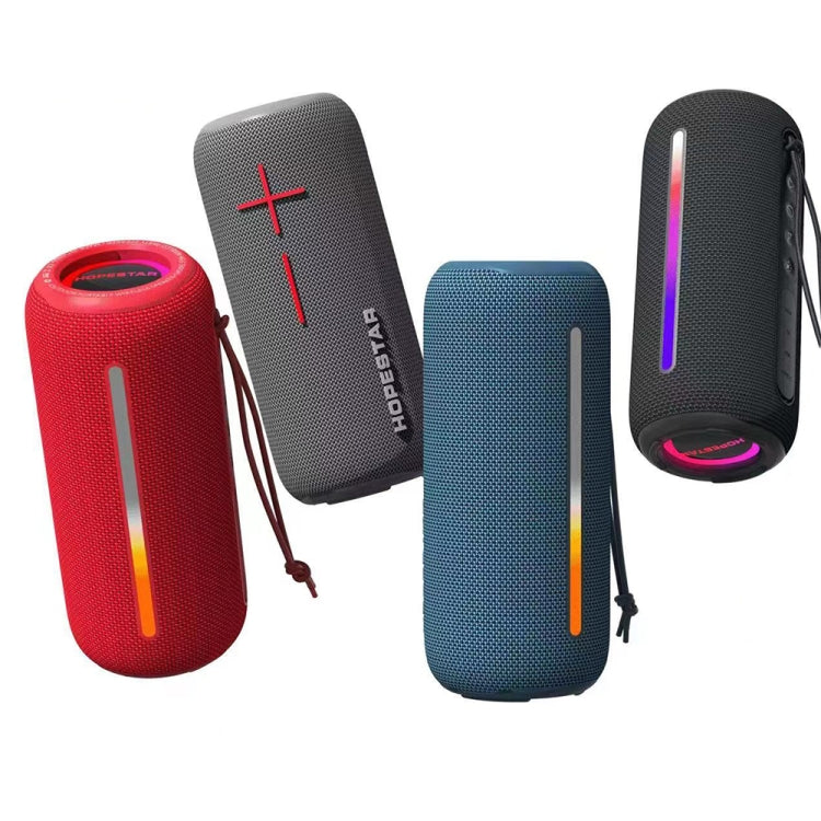 HOPESTAR P39 Outdoor Waterproof RGB Light Wireless Bluetooth Speaker(Grey) - Waterproof Speaker by HOPESTAR | Online Shopping South Africa | PMC Jewellery