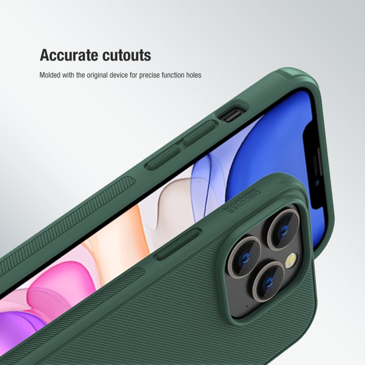 For iPhone 14 Pro Max NILLKIN Frosted Shield Pro PC + TPU Phone Case (Black) - iPhone 14 Pro Max Cases by NILLKIN | Online Shopping South Africa | PMC TechLife | Buy Now Pay Later Mobicred