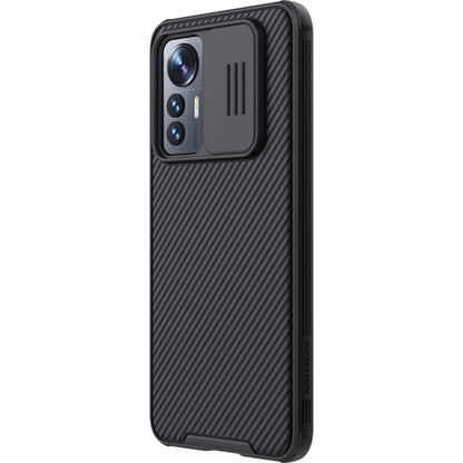 For Xiaomi  12 Lite NILLKIN Black Mirror Pro Series Camshield PC Phone Case(Black) - Xiaomi Cases by NILLKIN | Online Shopping South Africa | PMC Jewellery