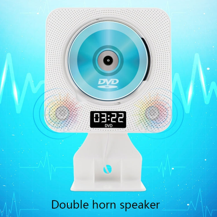 Kecag KC-608 Wall Mounted HD DVD Player Bluetooth CD Player(Black) - free shipping - PMC TechLife - Order now!