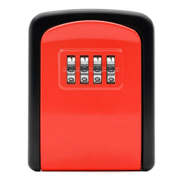 G9 4-digit Password Aluminum Alloy Key Storage Box(Red) - Safety Box by PMC TechLife | Online Shopping South Africa | PMC TechLife