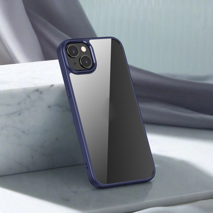 For iPhone 14 Plus iPAKY Shockproof PC + TPU Protective Phone Case (Blue) - iPhone 14 Plus Cases by iPAKY | Online Shopping South Africa | PMC TechLife | Buy Now Pay Later Mobicred