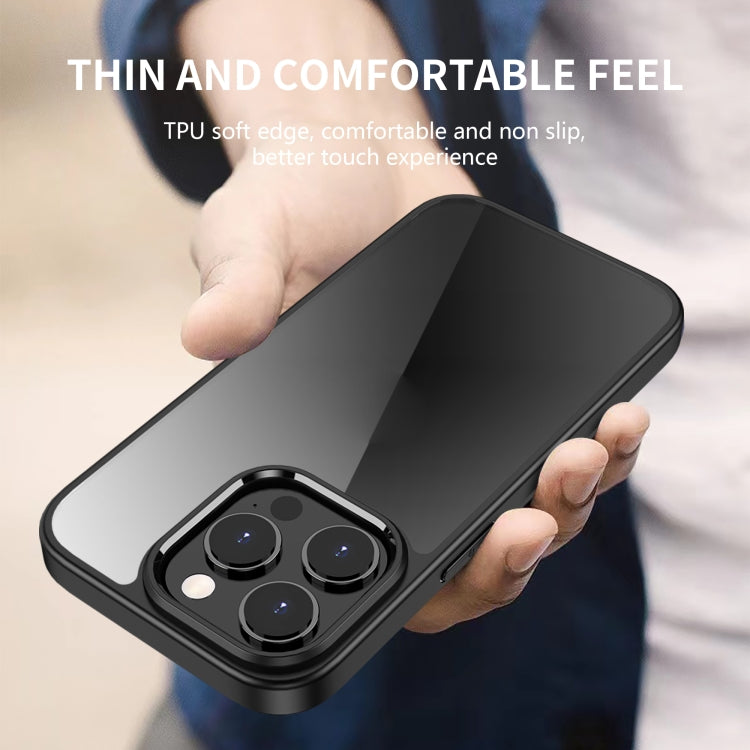 For iPhone 14 iPAKY Shockproof PC + TPU Protective Phone Case (Purple) - iPhone 14 Cases by iPAKY | Online Shopping South Africa | PMC TechLife | Buy Now Pay Later Mobicred