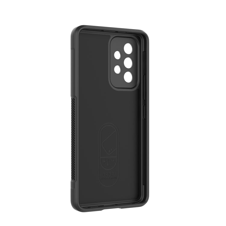 For Samsung Galaxy A53 Magic Shield TPU + Flannel Phone Case(Dark Blue) - free shipping - PMC TechLife - Order now!
