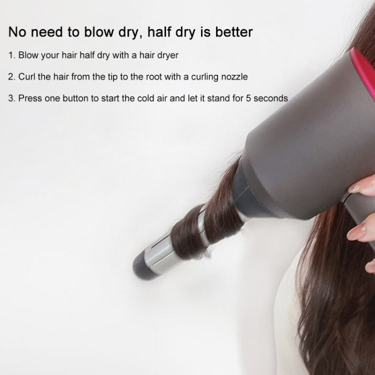Pair Hair Curling Roller for Dyson Hair Dryer HD01 / HD02 / HD03 / HD04 / HD08 - free shipping - PMC TechLife - Order now!