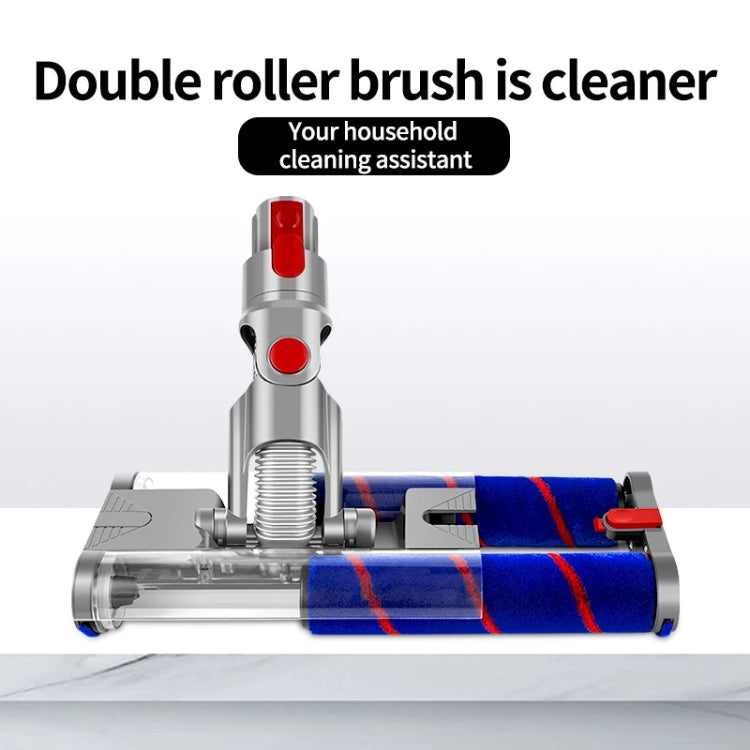 For Dyson V7 / V8 / V10 / V11 Double Roller Brush Universal Electric Floor Brush - Dyson Accessories by PMC Jewellery | Online Shopping South Africa | PMC Jewellery