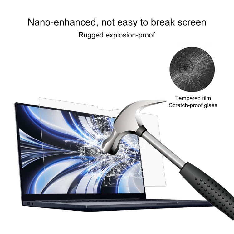 25 PCS 9H Explosion-proof Tempered Glass Film For MacBook Air 13.6 inch A2681 2022, No Retail Package - Screen Protectors by PMC TechLife | Online Shopping South Africa | PMC TechLife