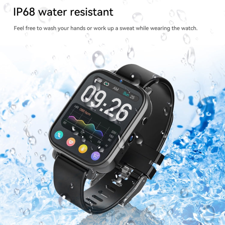 ROGBID KING 1.75 inch Screen 4G LTE Smart Watch Android 9.1OS 4GB+128GB(Black) - free shipping - PMC TechLife - Order now!