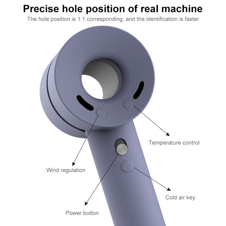 Hairdryer Shockproof Silicone Protective Case For Dyson(Lavender Grey) - free shipping - PMC TechLife - Order now!