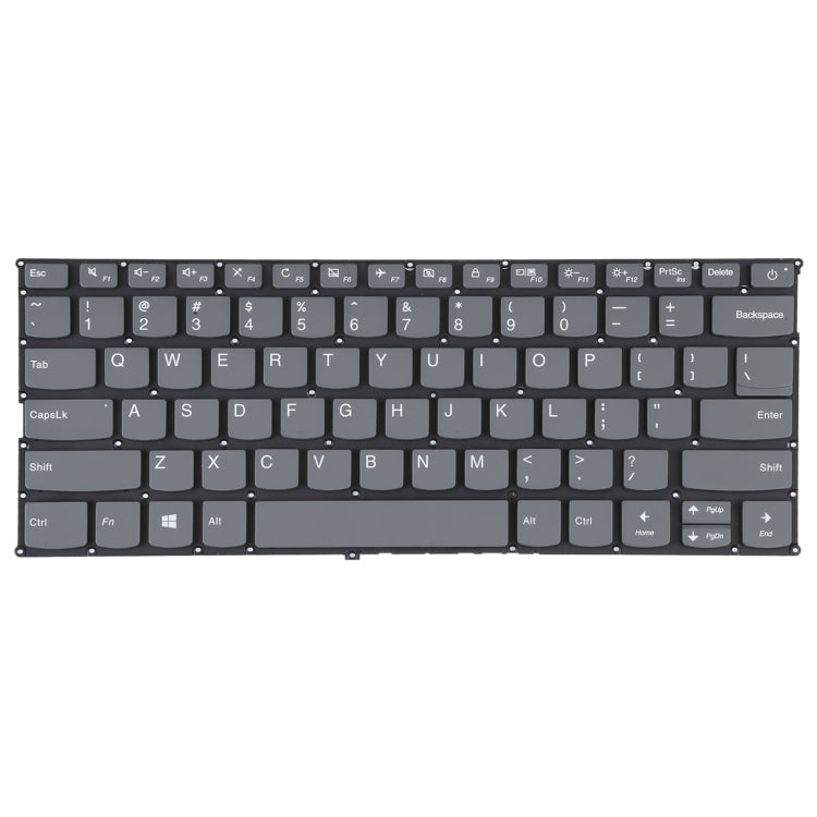 With Power Button US Version Keyboard for Lenovo IdeaPad 320s-13 320s-13ikb(Grey) - Replacement Keyboards by PMC TechLife | Online Shopping South Africa | PMC TechLife