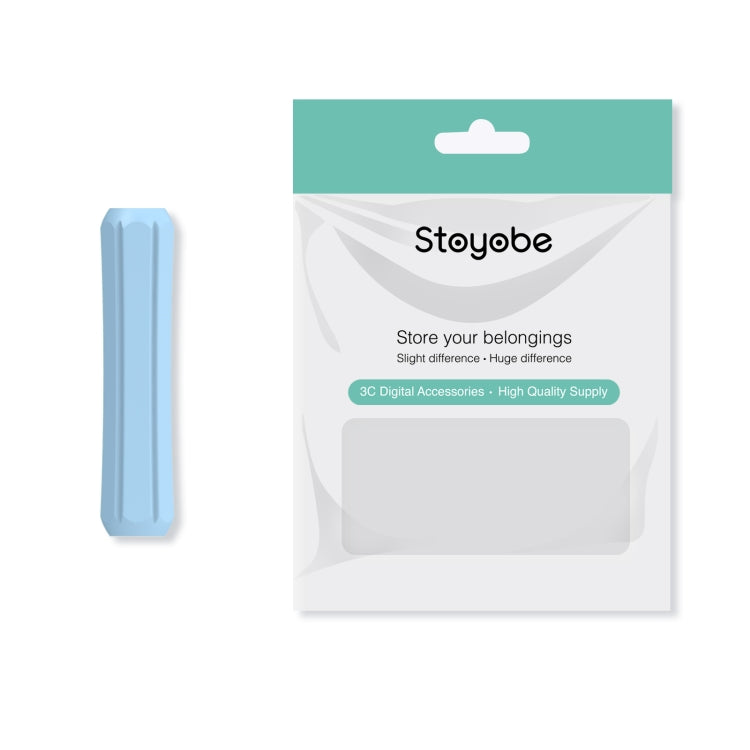 DUX DUCIS Stoyobe Stylus Silicone Cover Grip For Apple Pencil 1/2/Huawei M-Pencil(Light Blue) - Pencil Accessories by DUX DUCIS | Online Shopping South Africa | PMC TechLife
