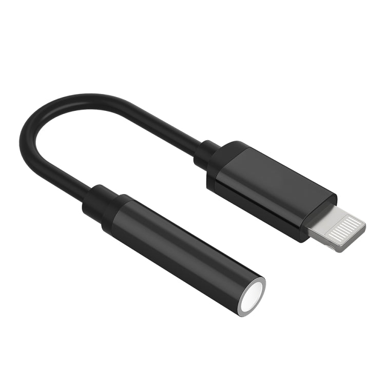 CVJ CM1 8 Pin Male to 3.5mm Female Earphone Audio Adapter(Black) - free shipping - PMC TechLife - Order now!