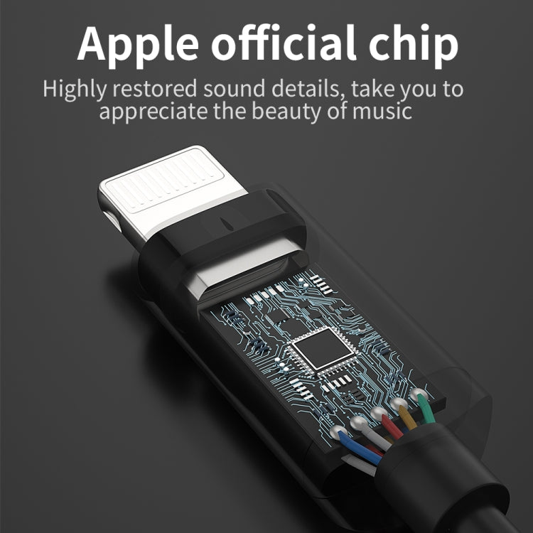 CVJ CM1 8 Pin Male to 3.5mm Female Earphone Audio Adapter(Silver) - free shipping - PMC TechLife - Order now!