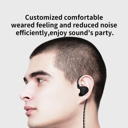CVJ Mirror Hybrid Technology HiFi Music Wired Earphone No Mic(Blue) - In Ear Wired Earphone by CVJ | Online Shopping South Africa | PMC Jewellery
