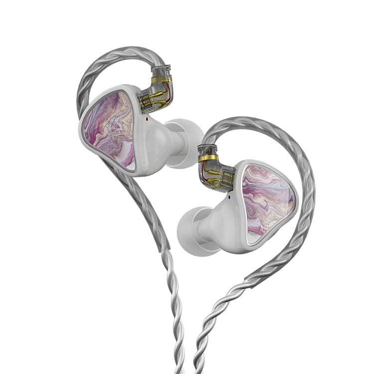 CVJ Hybrid Technology HiFi Music Wired Earphone No Mic(Rosy) - free shipping - PMC TechLife - Order now!