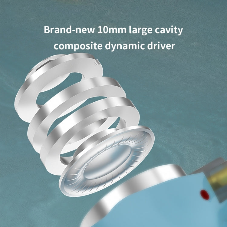 CVJ Hybrid Technology HiFi Music Wired Earphone No Mic(Rosy) - free shipping - PMC TechLife - Order now!