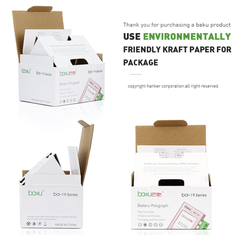 BAKU BA-19A Battery Polygraph for iPhone Battery(Rose Gold) - free shipping - PMC TechLife - Order now!