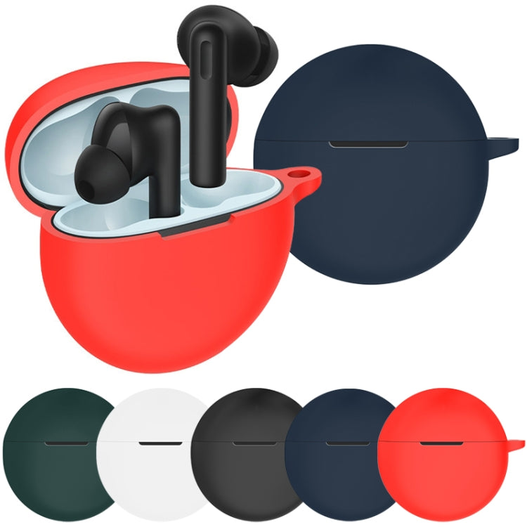 For OPPO Enco Air 2i Wireless Earphone Silicone Protective Case(Red) - Other Earphone Case by PMC TechLife | Online Shopping South Africa | PMC TechLife