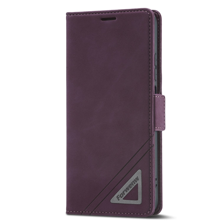 For Xiaomi Poco M4 Pro 4G Forwenw Dual-side Buckle Leather Phone Case(Wine Red) - free shipping - PMC TechLife - Order now!