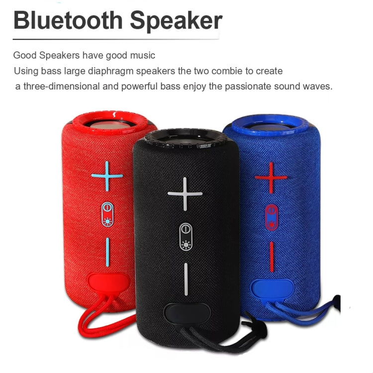 T&G TG639 10W Portable LED Light TWS Wireless Bluetooth Speaker(Blue) - Mini Speaker by T&G | Online Shopping South Africa | PMC Jewellery