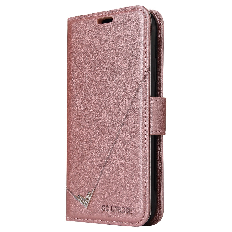 For Huawei Mate 20 Pro GQUTROBE Right Angle Leather Phone Case(Rose Gold) - free shipping - PMC TechLife - Order now!