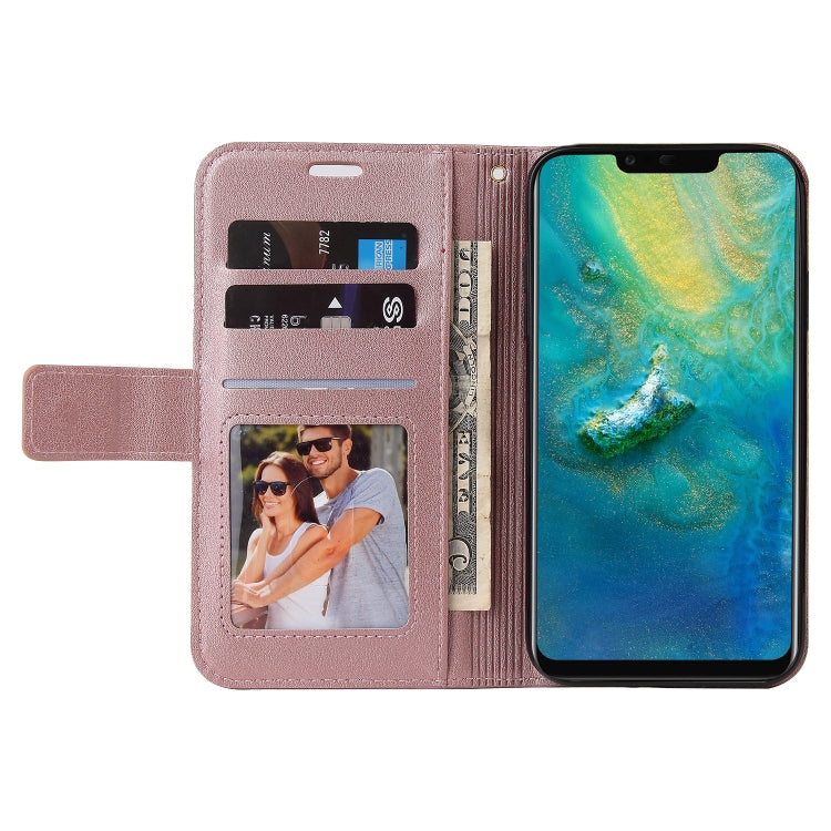 For Huawei Mate 20 Pro GQUTROBE Right Angle Leather Phone Case(Rose Gold) - free shipping - PMC TechLife - Order now!