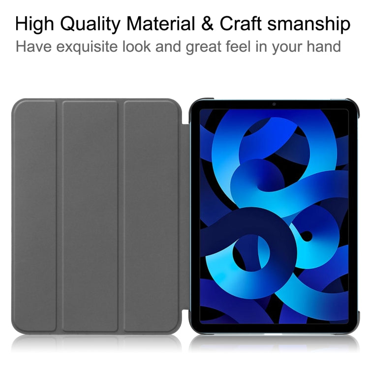 Solid Color Custer Texture Leather Tablet Case For iPad 10th Gen 10.9 2022 / 2025 (Gray) - iPad 2025 / 2022 Cases by PMC TechLife | Online Shopping South Africa | PMC TechLife | Buy Now Pay Later Mobicred