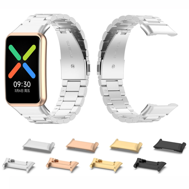 For OPPO Watch Free 1 Pair Metal Watch Band Connector(Silver) -  by PMC TechLife | Online Shopping South Africa | PMC TechLife
