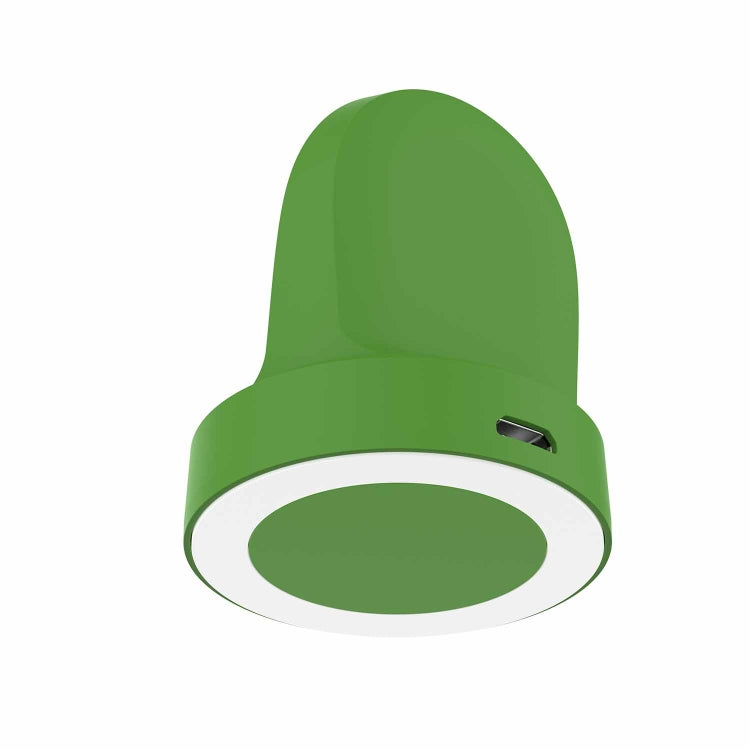 For Samsung Galaxy Watch5 / Watch5 Pro USB Vertical Magnetic Charger Holder(Green) - Charger by PMC TechLife | Online Shopping South Africa | PMC TechLife | Buy Now Pay Later Mobicred