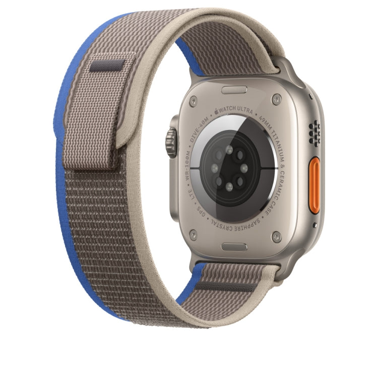 Nylon Watch Band For Apple Watch 42mm / 41mm / 40mm / 38mm(Grey) - Watch Bands by PMC TechLife | Online Shopping South Africa | PMC TechLife | Buy Now Pay Later Mobicred
