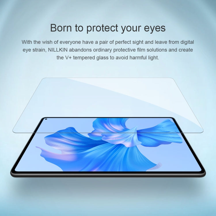 For Huawei MatePad Pro 11 2022 NILLKIN V+ Series 0.33mm 4H Anti-blue Ray Tempered Glass Film - For Huawei MediaPad by NILLKIN | Online Shopping South Africa | PMC TechLife