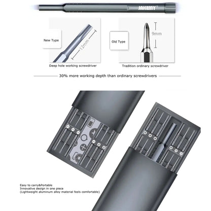 JAKEMY JM-8169 49 in 1 Professional Precision Pocket Portable DIY  Magnetic Screwdriver - Screwdriver Set by JAKEMY | Online Shopping South Africa | PMC Jewellery